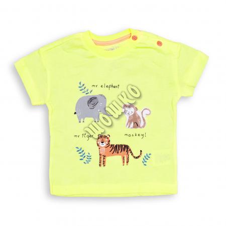 Бебешка тениска Животни