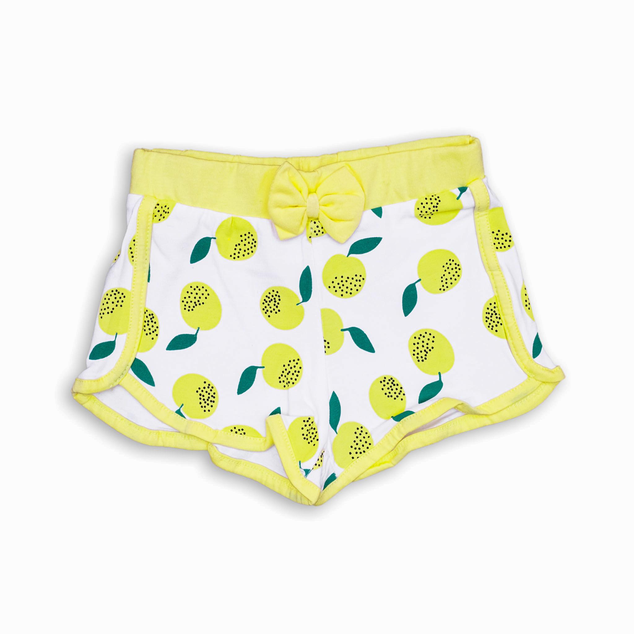 Бебешки къси панталони Лимончета